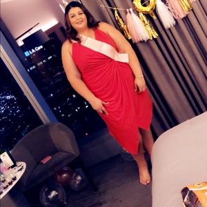 City Chic Dresses - City Chic Wrap Dress Plus Size in Red City Chic Dresses - City Chic Wrap Dress Plus Size in Red